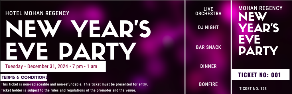 NEW YEAR'S EVE PARTY 2025